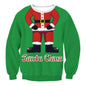 Autumn Winter Fashion Ugly Christmas Sweater Santa Elf Funny Pullover Womens Mens Print Sweaters Tops Clothing - www.Shopthatapp.com