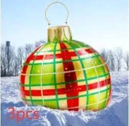 Christmas Ornament Holly Ball Outdoor Tree Decoration Christmas Balls for Yards