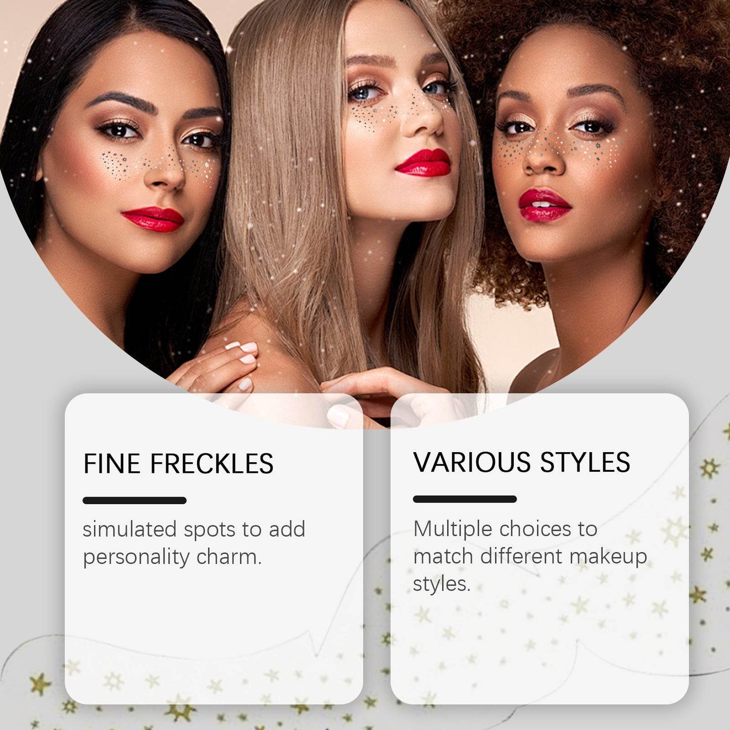 EELHOPE Spots Makeup Stickers Glitter Spots - www.Shopthatapp.com