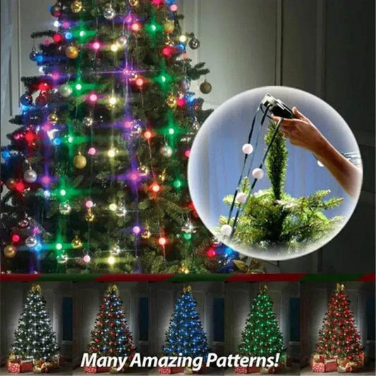 64 Light Dazzler Shower Tree Light Show Of Christmas Tree - www.Shopthatapp.com