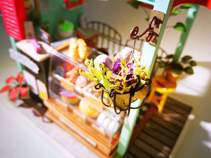 Robotime DIY 1:24 Mini Dessert Shop Dollhouse Kit - www.Shopthatapp.com