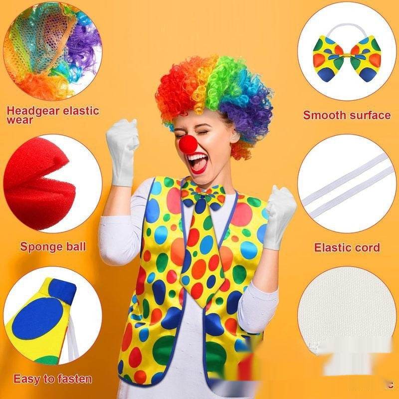 Halloween Clown Wig Dress Up Costume - www.Shopthatapp.com