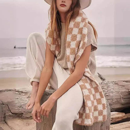 Women Knitted short Sleeve Pullover Tops for women - www.Shopthatapp.com