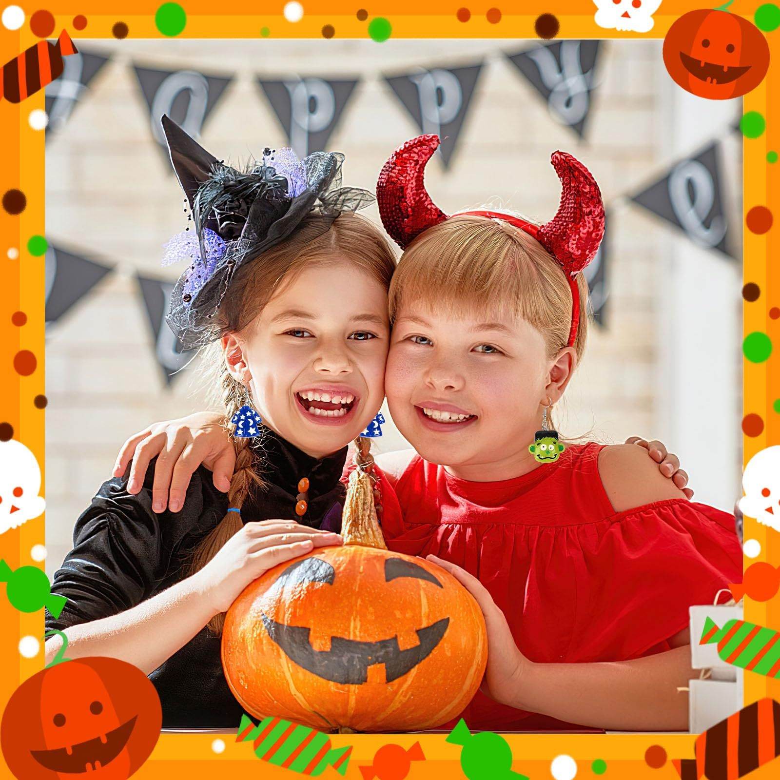 36PCS Mini Resin Halloween Ornaments - Tiny Hanging Decorations For Tree, Miniatures Figurines Charms With String, Resin Pendants For Party Decor, Small-Cannot Be Listed On Amazon Platform - www.Shopthatapp.com