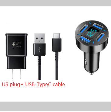 Four-port Car Charger 4USB Car Charger - www.Shopthatapp.com