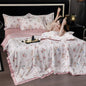 Printed Washed Tencel Summer Cooling Duvet Four-piece Set - www.Shopthatapp.com
