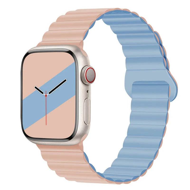 Band Silicone Magnetic Watch Strap - www.Shopthatapp.com