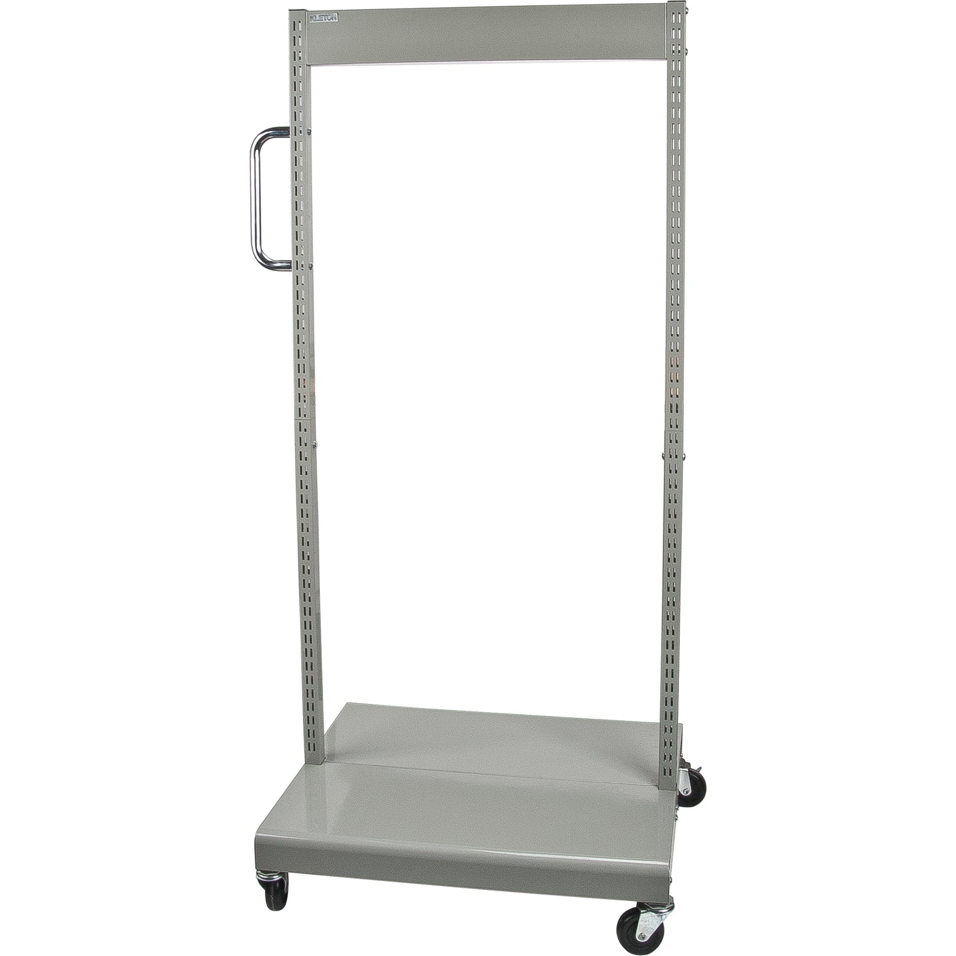Mobile Tilt Bin Rack - Cart Only, Double-sided, 26-1/4" W x 22" D x 57-1/2" H - www.Shopthatapp.com