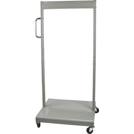 Mobile Tilt Bin Rack - Cart Only, Double-sided, 26-1/4" W x 22" D x 57-1/2" H - www.Shopthatapp.com