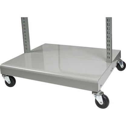 Mobile Tilt Bin Rack - Cart Only, Double-sided, 26-1/4" W x 22" D x 57-1/2" H - www.Shopthatapp.com