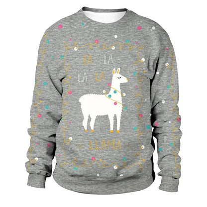 Christmas Element Men's And Women's Round Neck Sweater - www.Shopthatapp.com