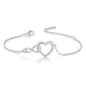 Heart-shape Bracelet Fashion Jewelry Versatile Love Bracelet Gift For Girlfriend Valentine's Day - www.Shopthatapp.com