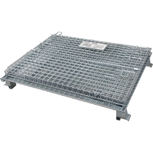 Collapsible Wire Container, 40" W x 48" D x 42" H, 4000 lbs. Capacity - www.Shopthatapp.com