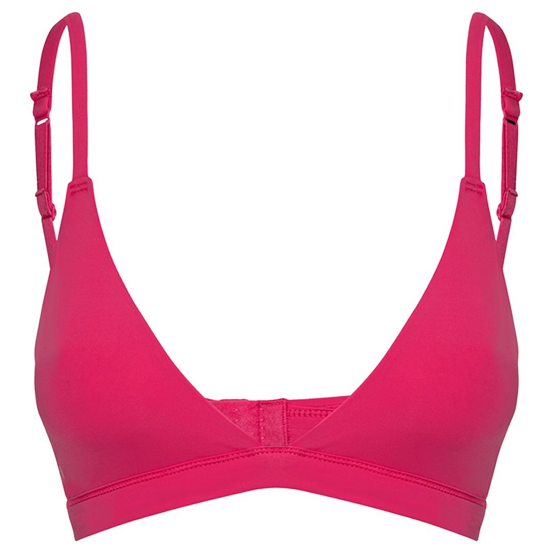 Ultra Smooth Triangle Bralette-Him and her Swimwear-www.Shopthatapp.com-Cheeky Cherry