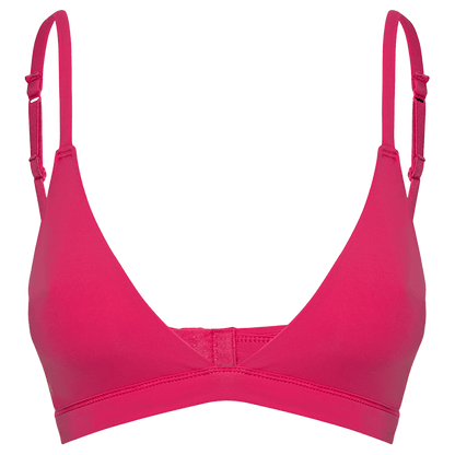 Ultra Smooth Triangle Bralette-Him and her Swimwear-www.Shopthatapp.com-Cheeky Cherry
