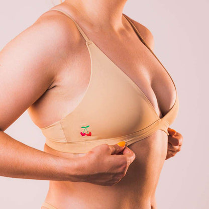 Ultra Smooth Triangle Bralette-Him and her Swimwear-www.Shopthatapp.com-Cheeky Cherry