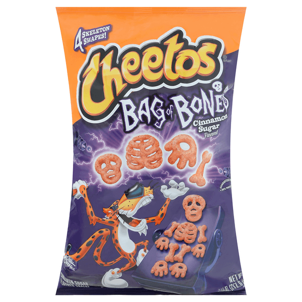 Cheetos Bag Of Bones White Cheddar Cheese Flavor 14OZ - www.Shopthatapp.com