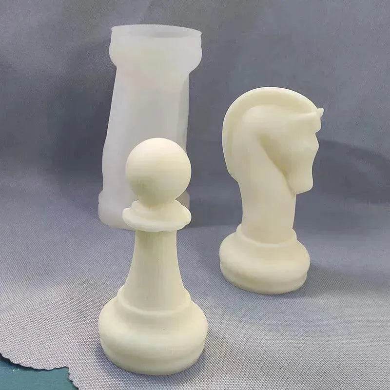 Chess Scented Candle Silicone Mold DIY - www.Shopthatapp.com