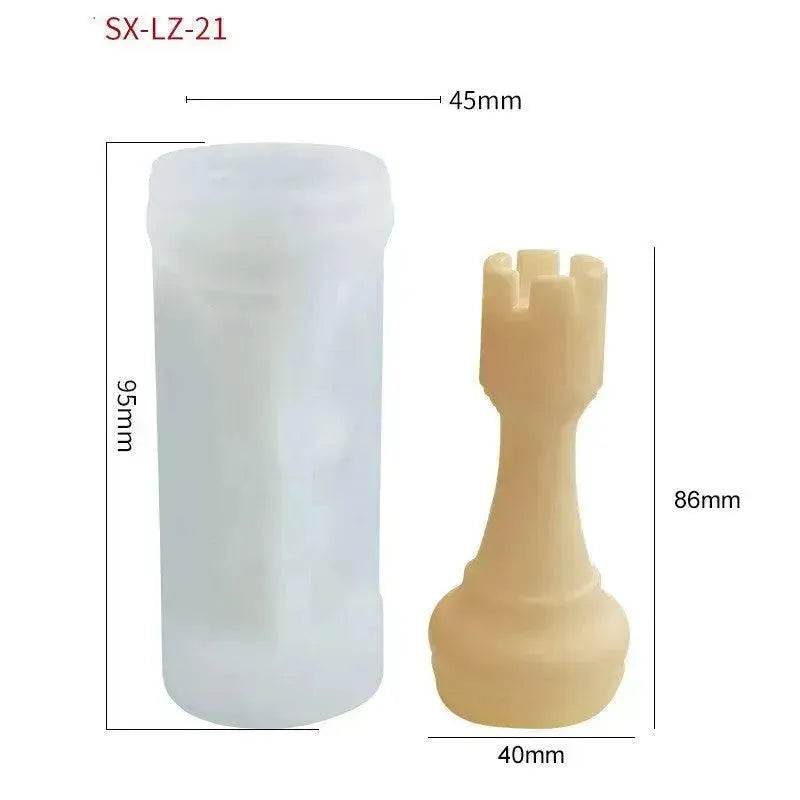 Chess Scented Candle Silicone Mold DIY - www.Shopthatapp.com