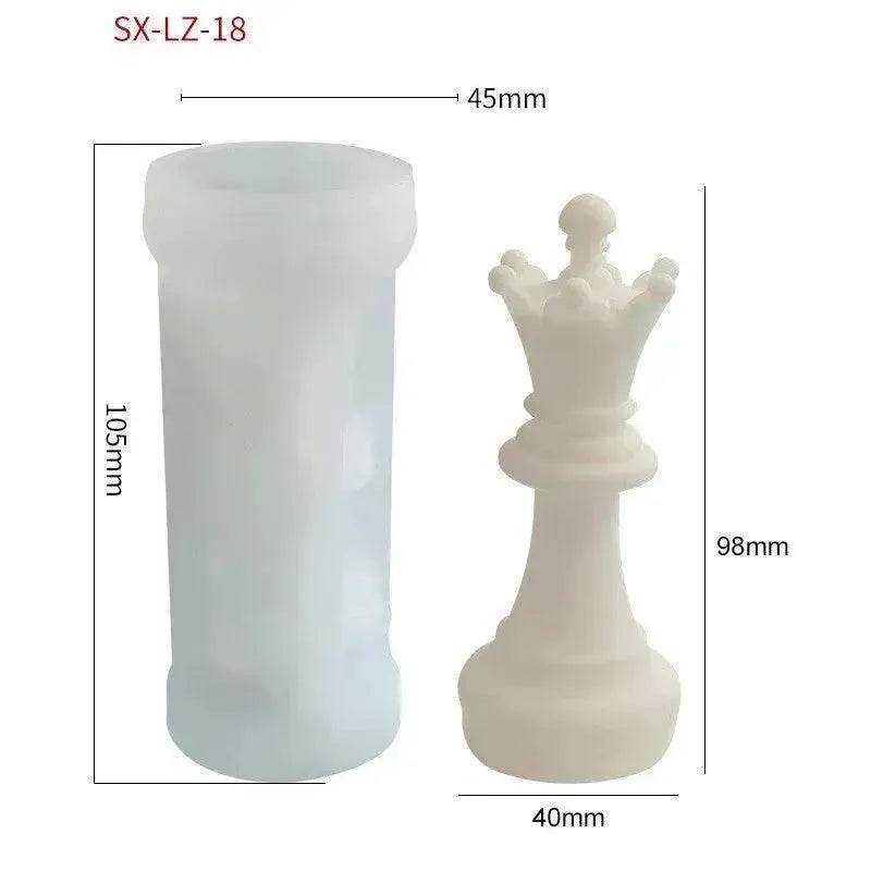 Chess Scented Candle Silicone Mold DIY - www.Shopthatapp.com