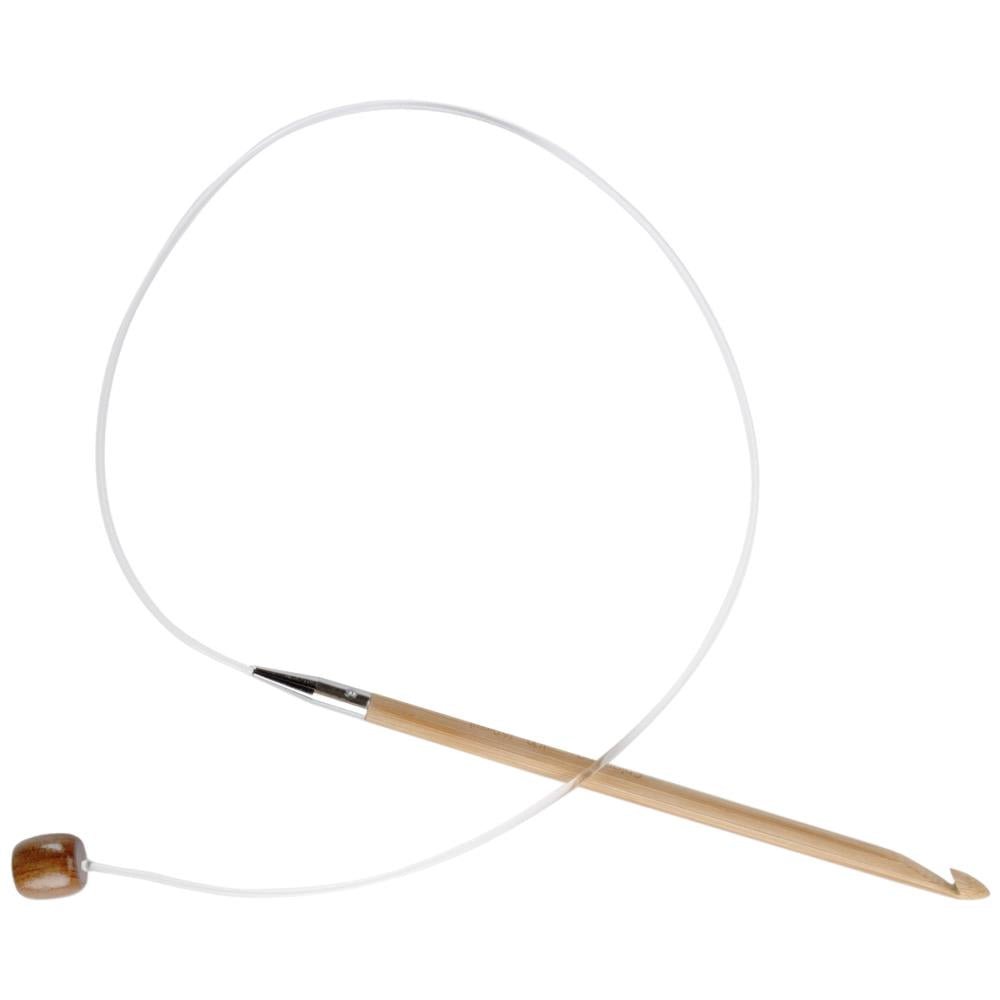 ChiaoGoo Flexible Tunisian Hook 24" Size I (5.5mm) - www.Shopthatapp.com