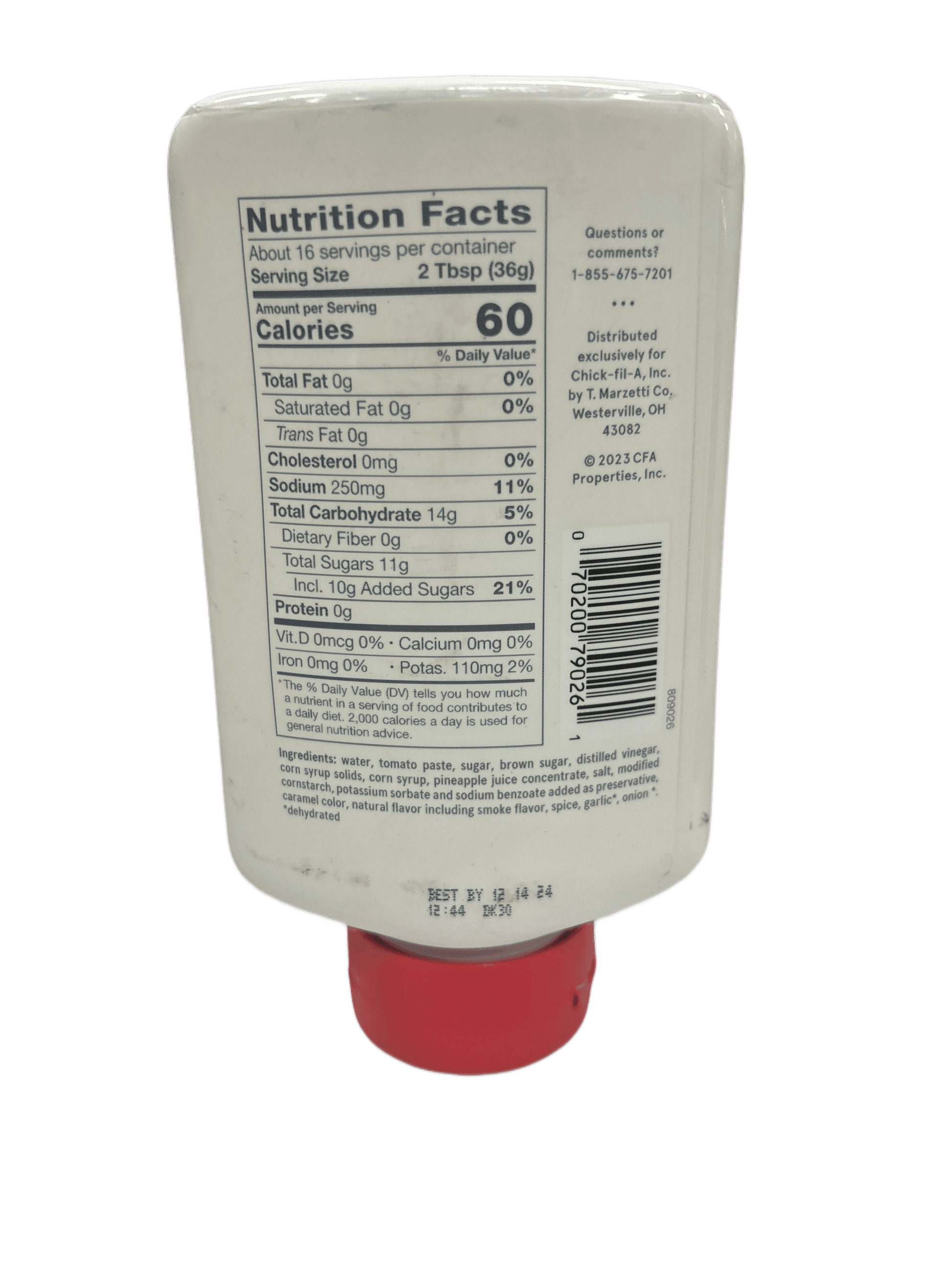 Chick-Fil-A Barbeque Sauce 16OZ - www.Shopthatapp.com