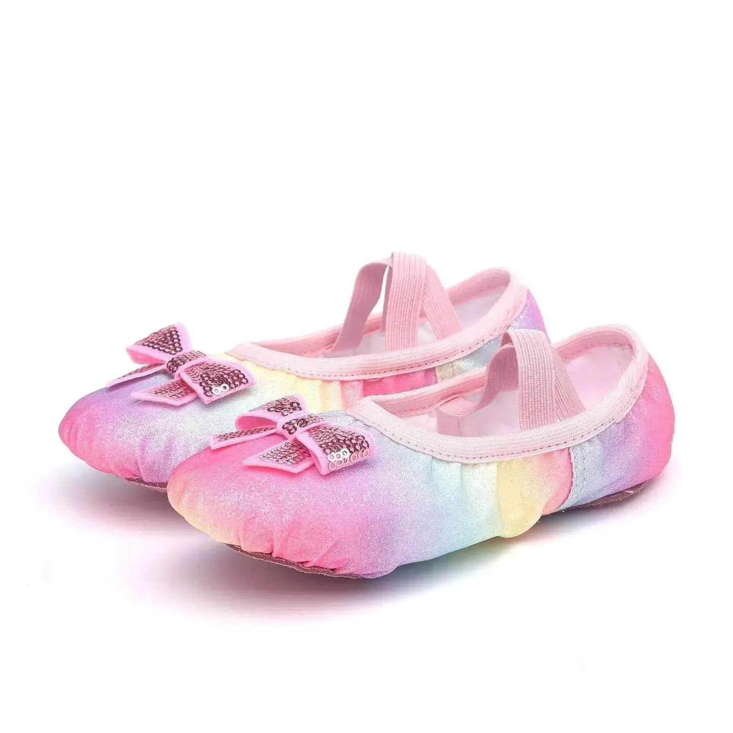 Children's Dance Soft Bottom Training Shoes Kids Ballet Shoes - www.Shopthatapp.com