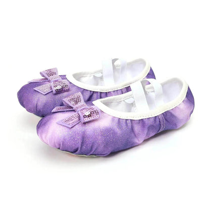Children's Dance Soft Bottom Training Shoes Kids Ballet Shoes - www.Shopthatapp.com