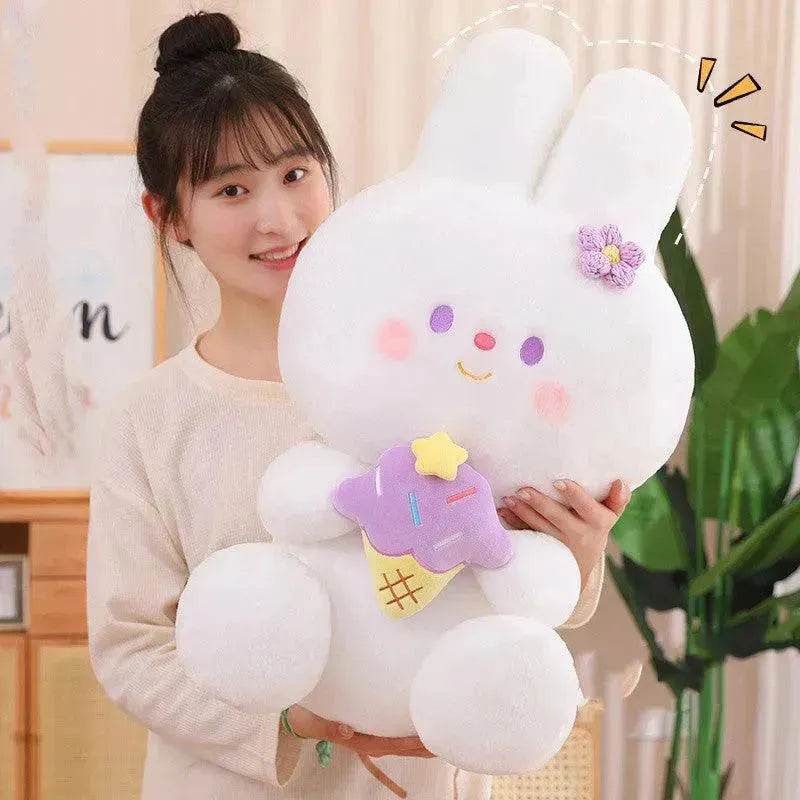 Children's Fashion Simple Rabbit Modeling Plush Toys - www.Shopthatapp.com