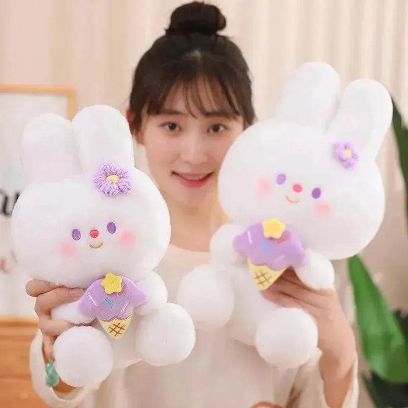 Children's Fashion Simple Rabbit Modeling Plush Toys - www.Shopthatapp.com