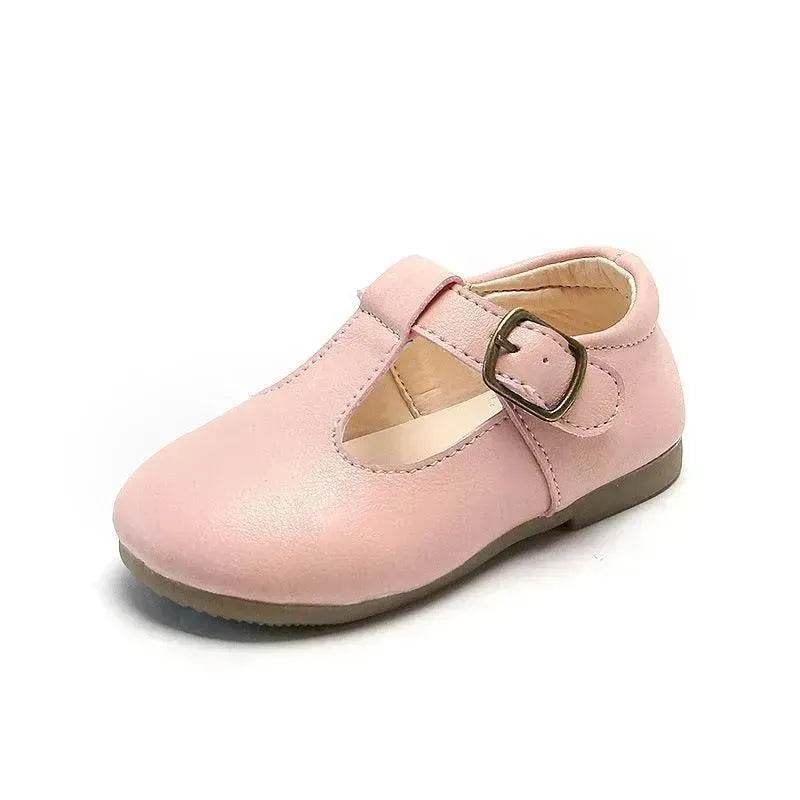 Children's pea shoes versatile single shoes baby shoes - www.Shopthatapp.com