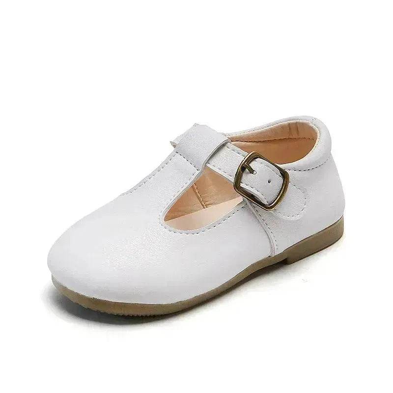 Children's pea shoes versatile single shoes baby shoes - www.Shopthatapp.com