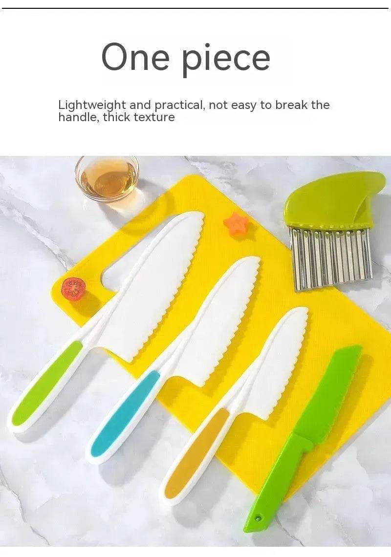 Children's Plastic Birthday Cake Stand Knife Toy Suit - www.Shopthatapp.com