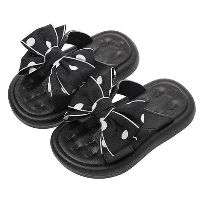Children's Slippers Girls Princess Bowknot - www.Shopthatapp.com