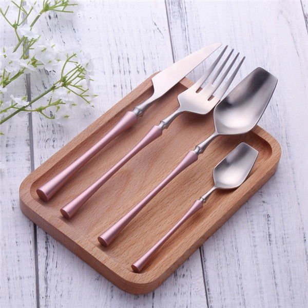 Chiseled Flatware - www.Shopthatapp.com