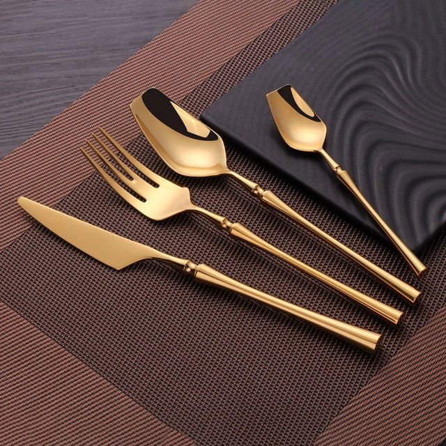 Chiseled Flatware - www.Shopthatapp.com