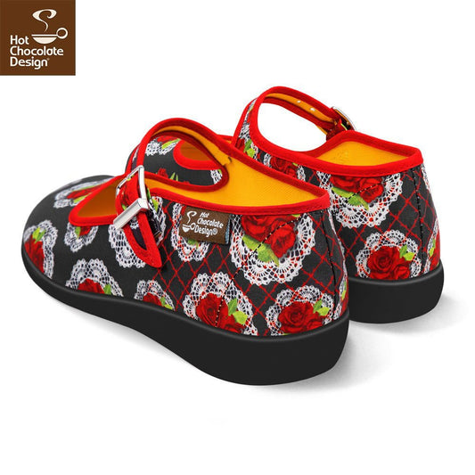 Chocolaticas® ANDALUCIA Women's Mary Jane Flat - www.Shopthatapp.com