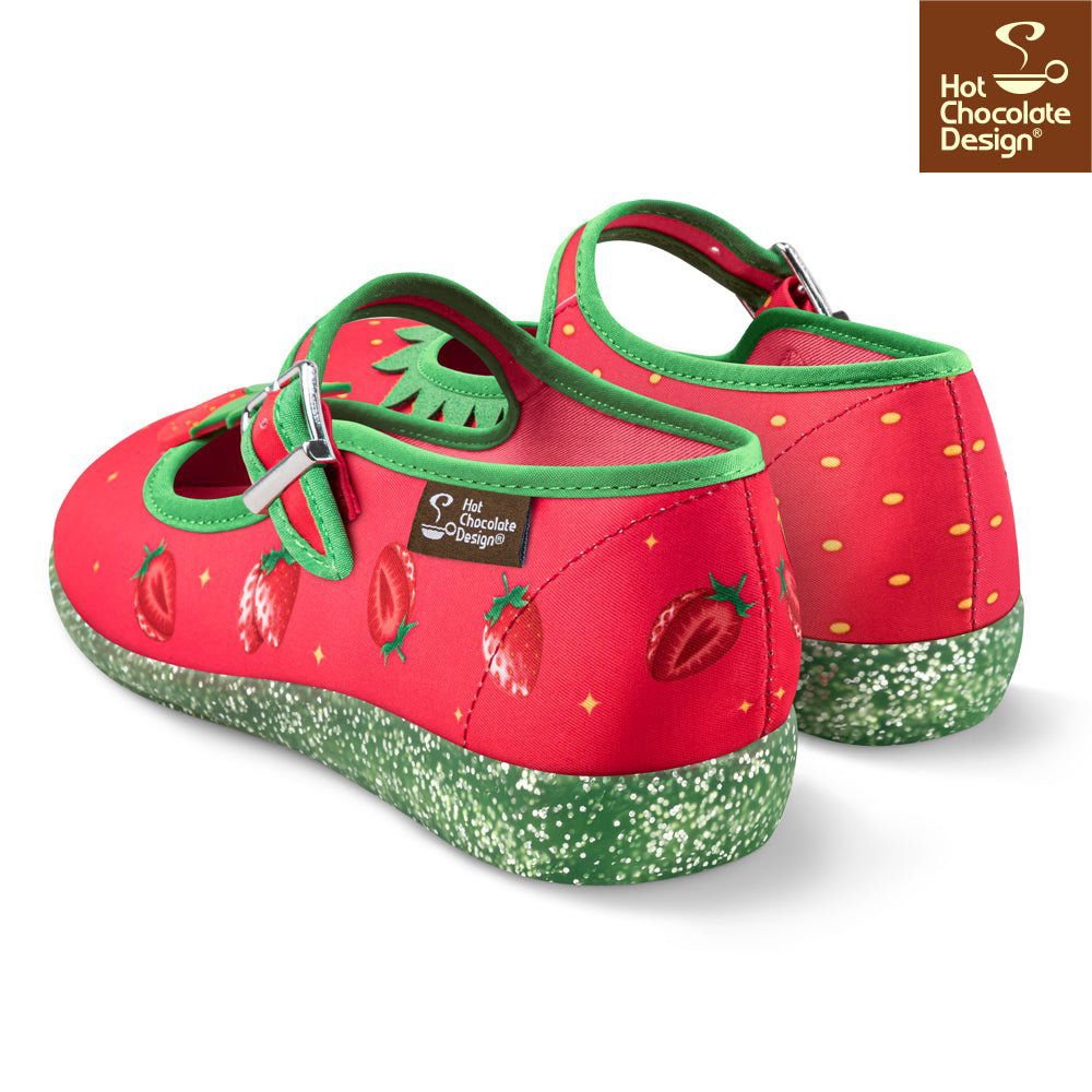Chocolaticas® BERRY BLISS  Women's Mary Jane Flat - www.Shopthatapp.com