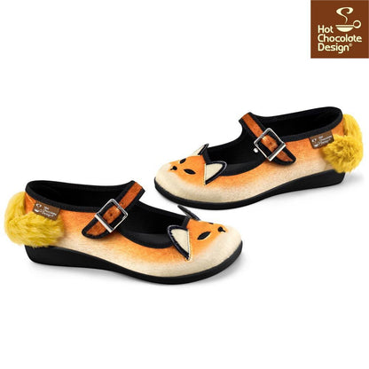 Chocolaticas® FOX Women's Mary Jane Flat - www.Shopthatapp.com