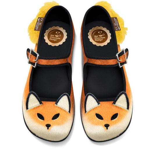 Chocolaticas® FOX Women's Mary Jane Flat - www.Shopthatapp.com