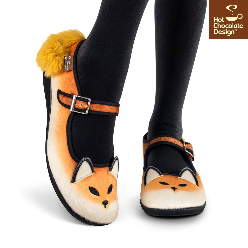Chocolaticas® FOX Women's Mary Jane Flat - www.Shopthatapp.com
