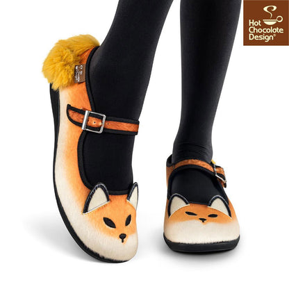Chocolaticas® FOX Women's Mary Jane Flat - www.Shopthatapp.com