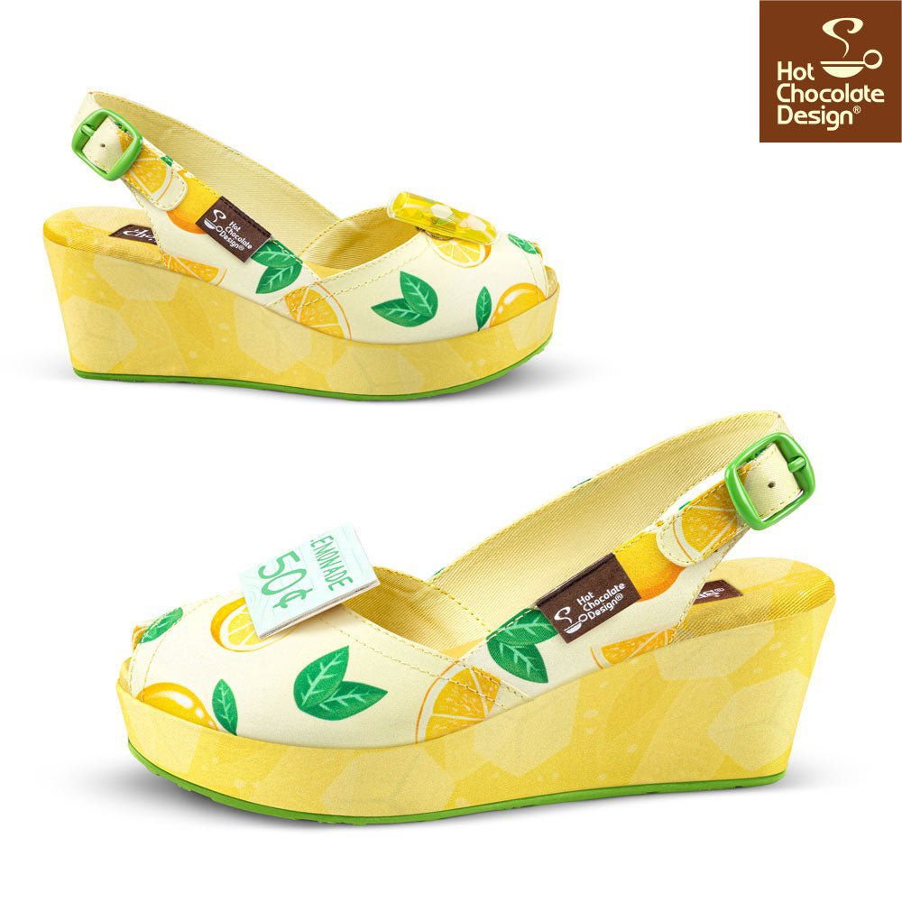 Chocolaticas® LEMONADE STAND Women's Sandal - www.Shopthatapp.com