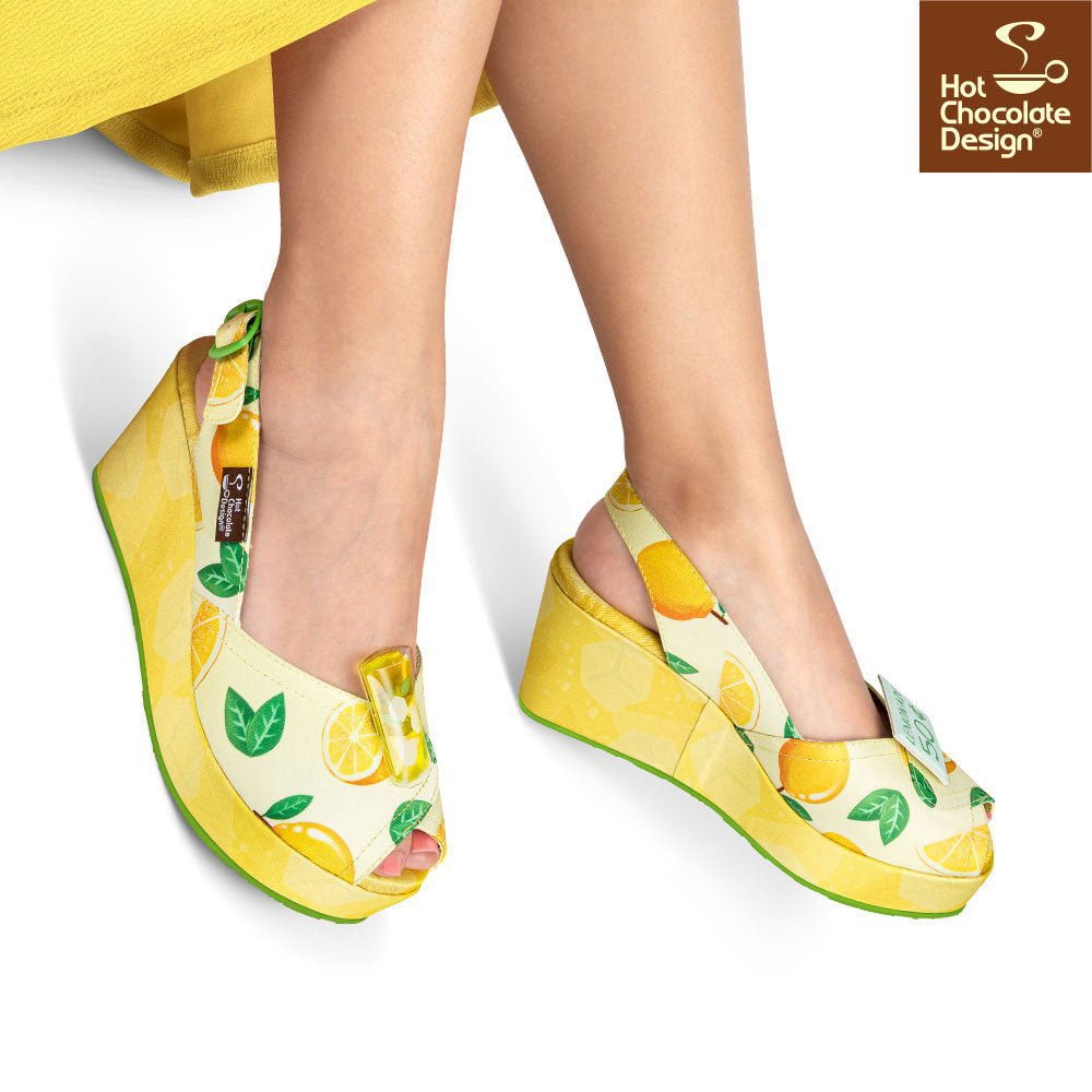 Chocolaticas® LEMONADE STAND Women's Sandal - www.Shopthatapp.com