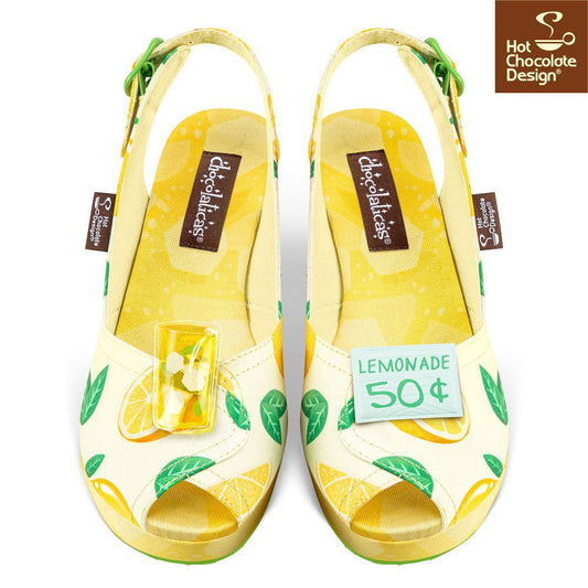 Chocolaticas® LEMONADE STAND Women's Sandal - www.Shopthatapp.com