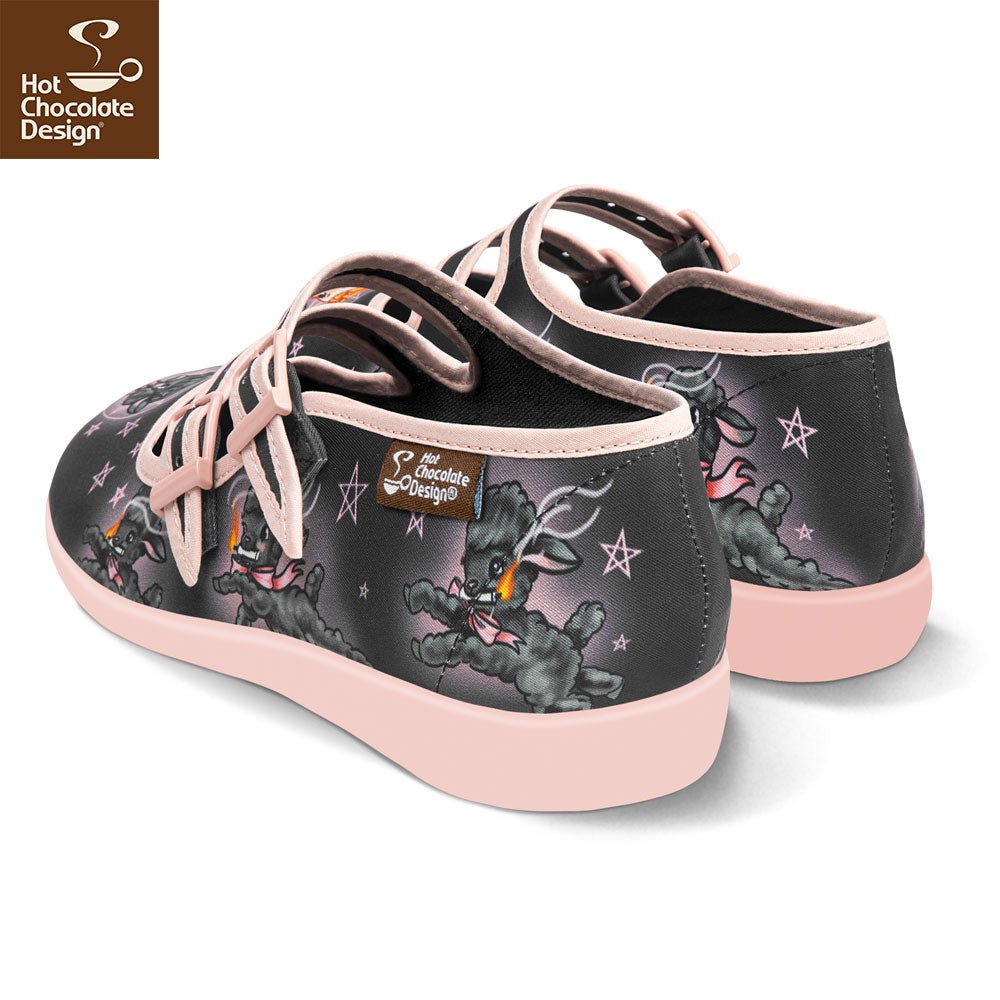 Chocolaticas® MARY HAD A LITTLE LAMB Women's Mary Jane Flat - www.Shopthatapp.com