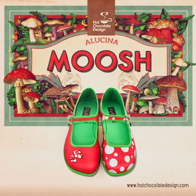 Chocolaticas® MOOSH RED  Women's Mary Jane Flat - www.Shopthatapp.com