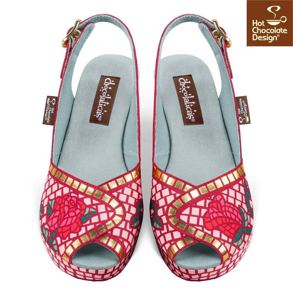 Chocolaticas® MOSAIC GARDEN Women's Sandal - www.Shopthatapp.com