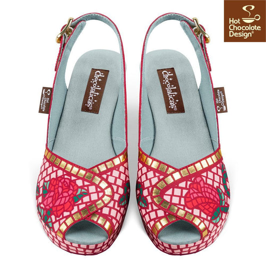 Chocolaticas® MOSAIC GARDEN Women's Sandal - www.Shopthatapp.com