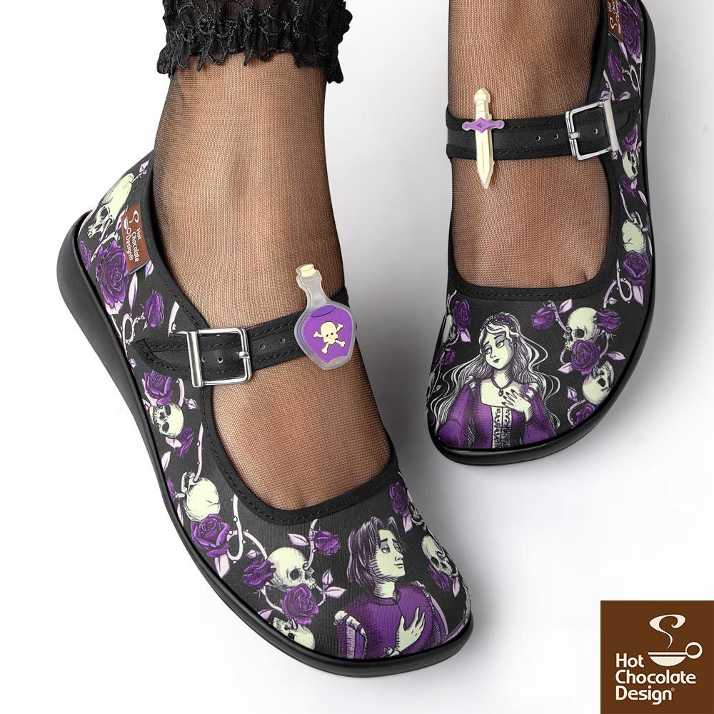 Chocolaticas® ROMEO AND JULIET Women's Mary Jane Flat - www.Shopthatapp.com